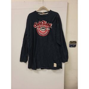 Ecko Unltd Mens‎ XL Long Sleeve T-Shirt Graphic Tee Top Menswear